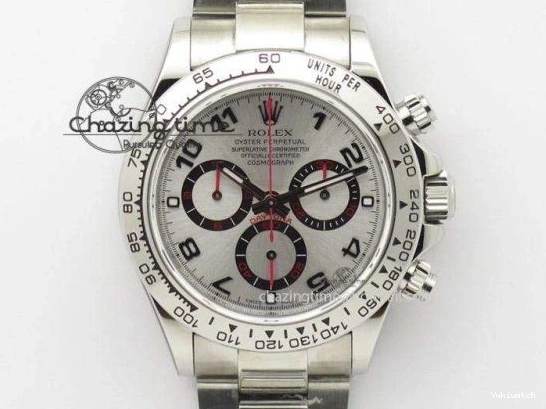 Ceramic A7750 Daytona on Dial SS Green 116520 Real SS Stick Markers Bezel Bracelet Edition UBF Best 0301